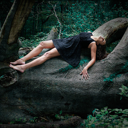 after the battle.. getting strength from nature...