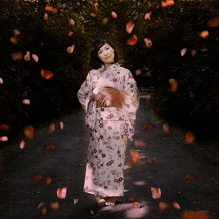 waiting for my lover... Japonaiserie series