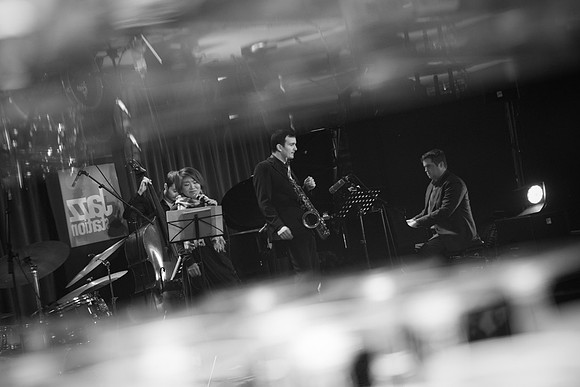 Maki's recording at Jazz Station