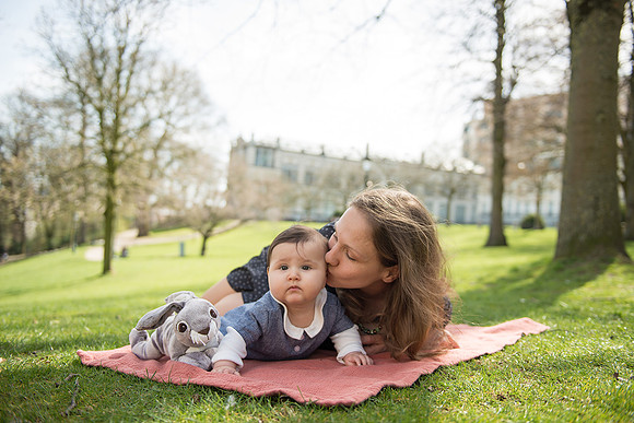 Maternity photo session in Brussels