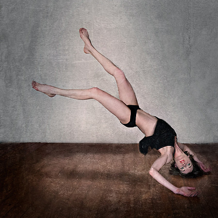 defying gravity...